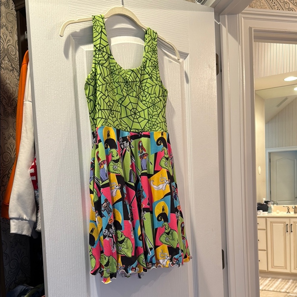 Colorful nightmare before Christmas romper/Dress